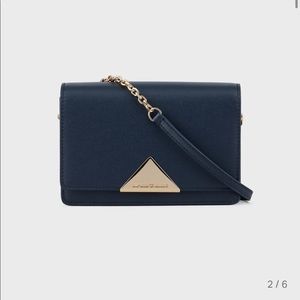 Armani crossbody bag (midnight blue)